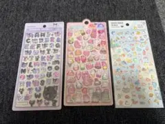 クロミ 文字 ボンボンドロップシール セット