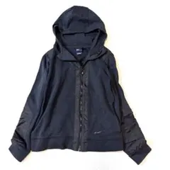 ナイキ パーカー ジップアップ フーディー 黒 XL レディースのサムネイル