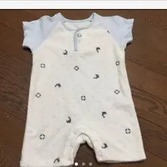 コムサ  パイル地  ロンパース