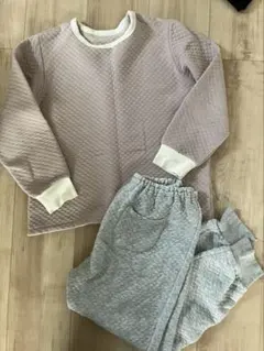 ベルメゾン　ジータGITA パジャマ　140 あったかニットキルト