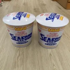 日清 カップヌードル シーフード ミニ 缶ケース 2個セットのサムネイル