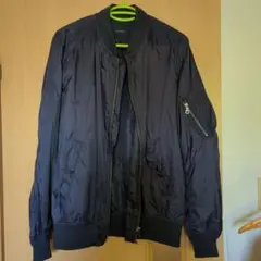 RAGEBLUE ネイビー ブルゾン　MA-1 Lサイズ