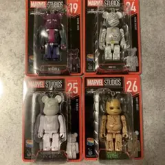 ベアブリック ハッピーくじ 4対セット