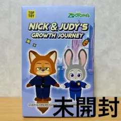TOPTOY Zootopia ニック・ジュディ ぬいぐるみ キーホルダー 1個