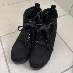 lovetoxic スエードブーツ 黒　Ｓサイズ