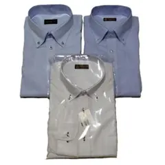 【ほぼ新品】 はるやま 長袖ビジネスシャツ 3枚セット（LL 43-86）