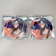 にじさんじ 魁星 でんがな コラボ 缶バッジ 通常 ホログラムバージョン