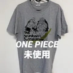 レア　未使用⭐︎ ONE PIECE ゾロ　プリントTシャツ　グレー　ワンピースのサムネイル