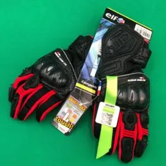 エルフ　ソリドメッシュグローブ　レディース　M【新品】バイク　手袋　プロテクターのサムネイル