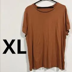 A NEW DAY X-LARGE ブラウンTシャツ 無地 ゆったり カジュアル
