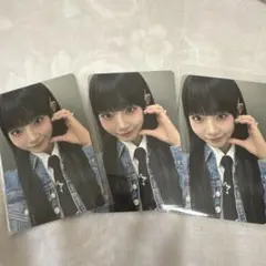 ME:I 飯田栞月　Hi-Five通常盤セルカ　3枚セット