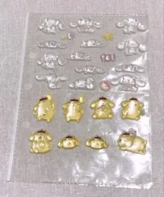 シールおすそ分け　シナモン／ポムポムプリン