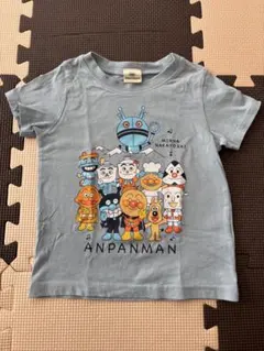 【うさ子様専用】アンパンマン Tシャツ 100cm ライトブルー