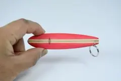 ロングボード型キーホルダー（赤）