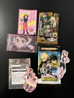 【匿名・新品】　麗日お茶子　ピクタス　オープンスクール　ダイカットステッカー