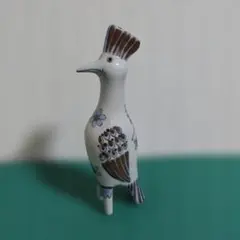 メキシコ民芸品、トナラ焼きの鳥の置物のサムネイル
