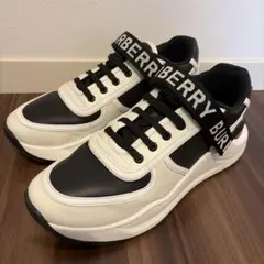 バーバリー BURBERRY ロニー スニーカー 42 現行 27cm ロゴのサムネイル