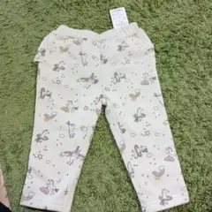 【新品】80サイズ 裏起毛あったかズボン