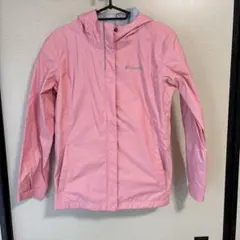 Columbia ピンク ウィンドブレーカー　マウンテンパーカー　L 14/16