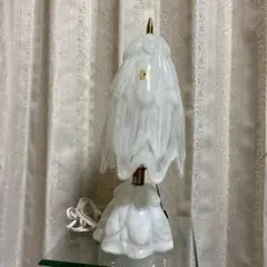 岩田工芸　ランプシェード　白 レトロ　アンティーク