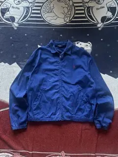 80s 90s usa製 polo Ralph Lauren スイングトップ　青