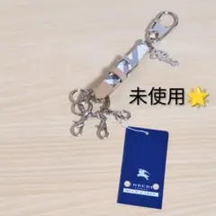 【未使用】BURBERRY BLUELABEL キーホルダーリング ノバチェックのサムネイル