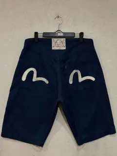 EVISU エヴィス エビス カモメ ヘリンボーン デニムショーツ 34 EVISU エヴィス エビス カモメ ヘリンボーン デニムショーツ 34 - メルカリ