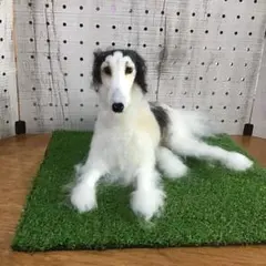 アフガンハウンド　高級ぬいぐるみ　リアルぬいぐるみ　番犬がわり アフガンハウンド 高級ぬいぐるみ リアルぬいぐるみ 番犬がわり - メルカリ