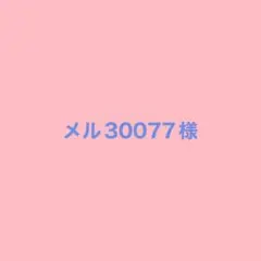メル30077様 おまとめ割済