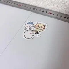 ちいかわ ダイカットステッカー ハチワレ シーサー