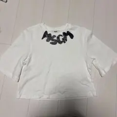 MSGM KIDS ロゴプリント Tシャツ ホワイトのサムネイル