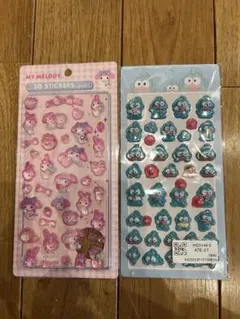 マイメロディ 3Dステッカーとシールセット