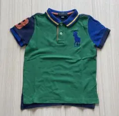Polo Ralph Lauren ビッグポニー ポロシャツ 緑 110cm