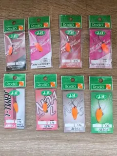 城峰 ロデオクラフト ノア ジキル BF 耕みかん スプーンルアー 8点