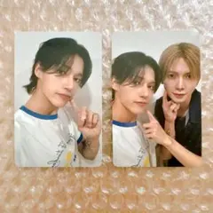 ATEEZ musicart トレカ ユニット 両面 ウヨン ヨサン