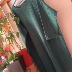 大きいサイズ…ケーブル編みニット ロングワンピ9L〜10L