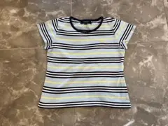 断*中様 バーバリー　BURBERRY ストライプ 半袖Tシャツ110ストライプのサムネイル