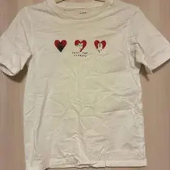 UNIQLO 猫イラスト Tシャツ S ホワイト