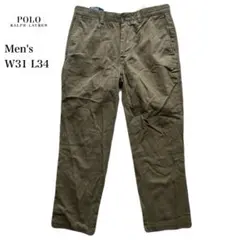 ポロラルフローレン チノパン メンズ W31 L34 カーキ