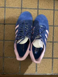 adidas Gazelle 青/ピンク