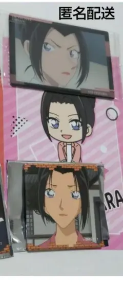 名探偵コナン トレーディングメモリアル缶バッジ 上原由衣 コナンランド