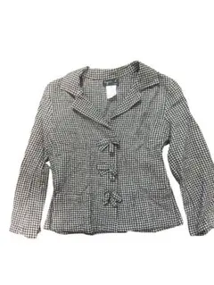 agni's b. ギンガムチェック テーラードジャケット 38♡アニエスベー