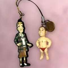 お笑い芸人 フィギュア ストラップ　2コセット