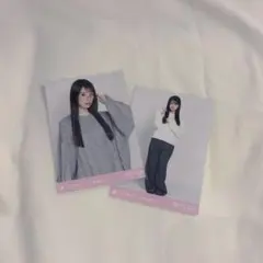 乃木坂46 瀬戸口心月 矢田萌華 生写真 チュウ ヒキ リラックスコーデ