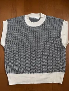 DRESKIP ニットベスト　Ｌ