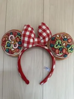 ディズニー 耳カチューシャ　ピザ