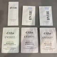 d'Alba ダルバ　ByUR トーンアップクリーム　ファンデ　サンプル
