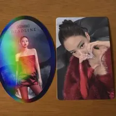 BLACKPINK ジェニ DEADLINE BLACK Ver. トレカ