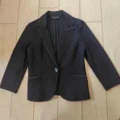 黒 フォーマルジャケット　11号　袖丈短め