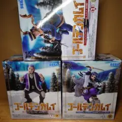 ゴールデンカムイ　XrossLink　フィギュア　3体セット　①